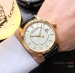 Low Price Patek Philippe Calatrava Gold Case Leather Strap Watch